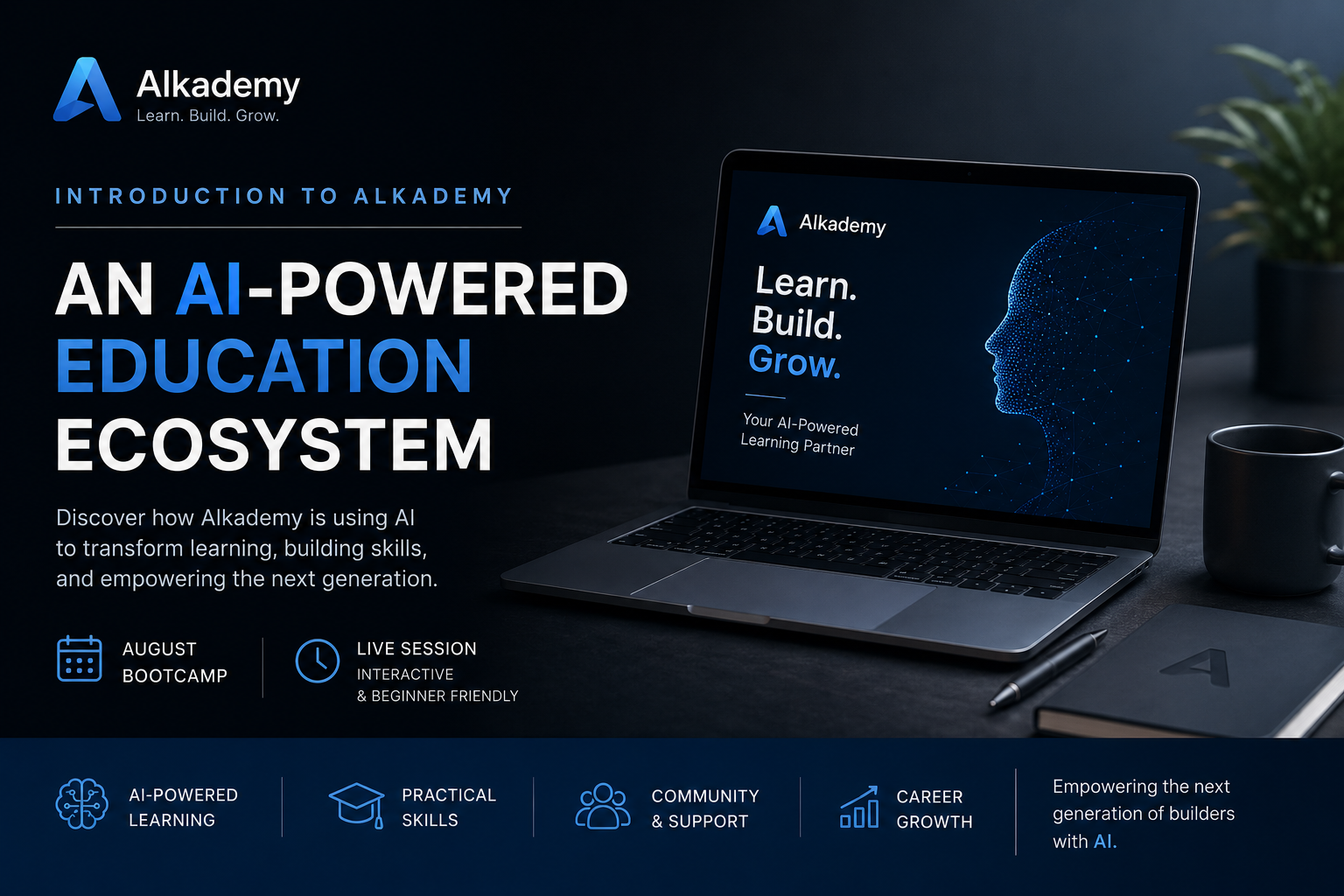 August - Introduction to Alkademy: An AI-Powered Education Ecosystem