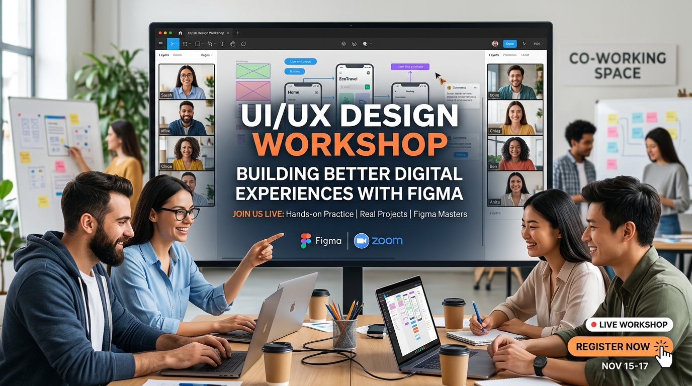 August - UI/UX Design Bootcamp: Building Better Digital Experiences with Figma