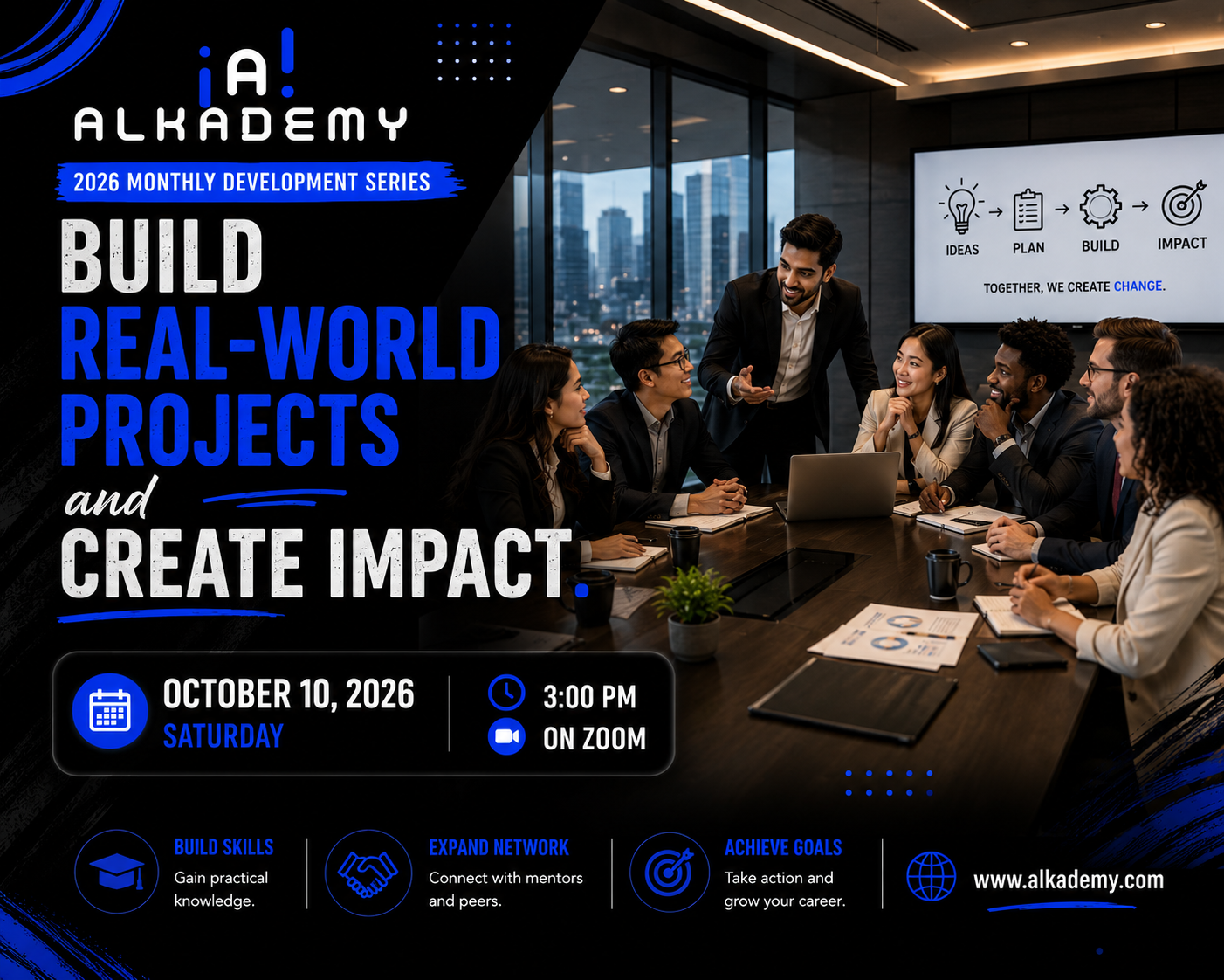 October – Build Real-World Projects and Create Impact