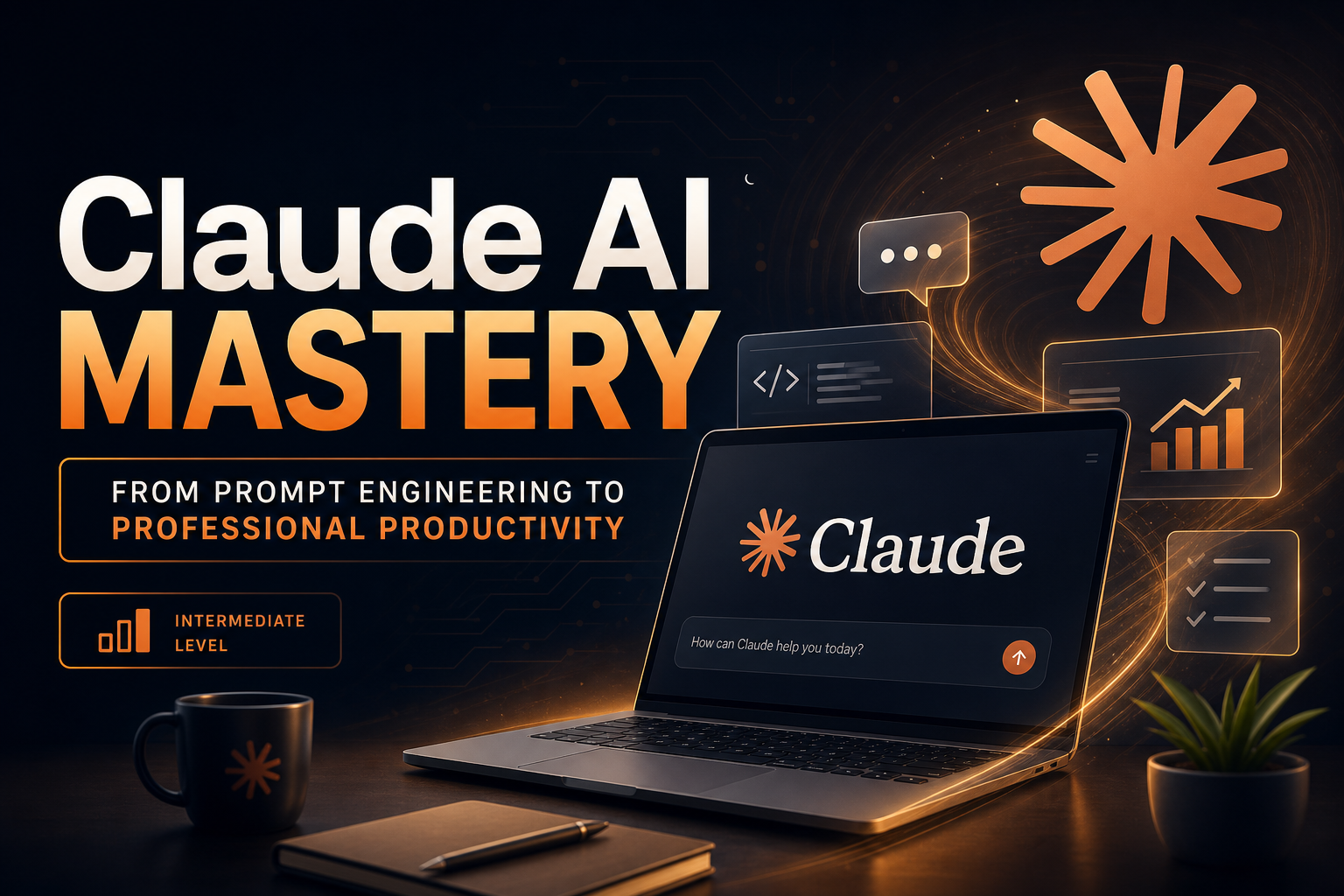 Claude AI Mastery: From Prompt Engineering to Professional Productivity banner