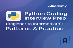 Python Coding Interview Prep (Beginner to Intermediate): Patterns & Practice banner