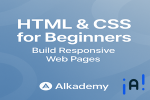 HTML & CSS for Beginners: Build Responsive Web Pages banner