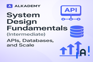 System Design Fundamentals (Intermediate): APIs, Databases, and Scale banner