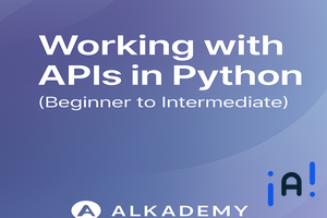 Working with APIs in Python (Beginner to Intermediate) banner