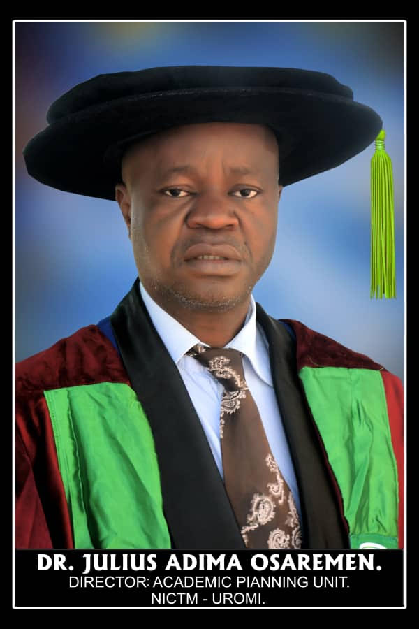 Dr Julius Adima Osaremen